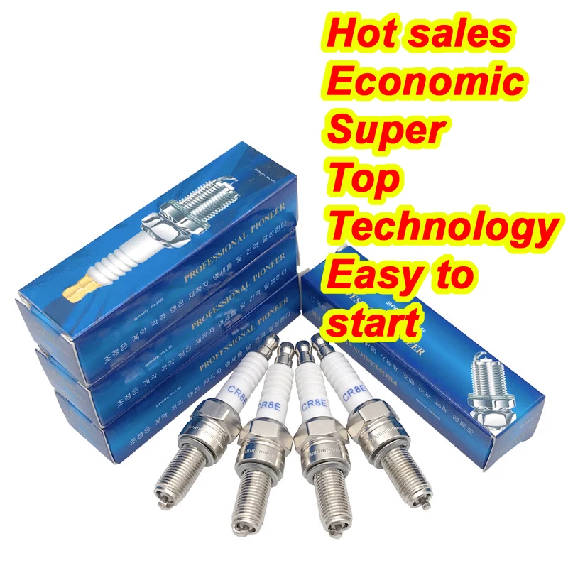 Motorcycle Spark Plug 2pcs nickel Iridium EIX-CR9 CR8E EIX-CR8 CR9E FOR CR9EK CR8EK CR9EIX CR9E CR9EIA-9 CR9EB IU27 IU24 spark plug
