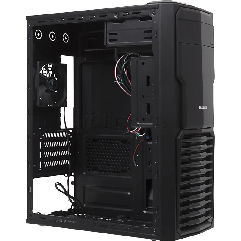 Корпус mATX ZALMAN ZM-T4, черный
