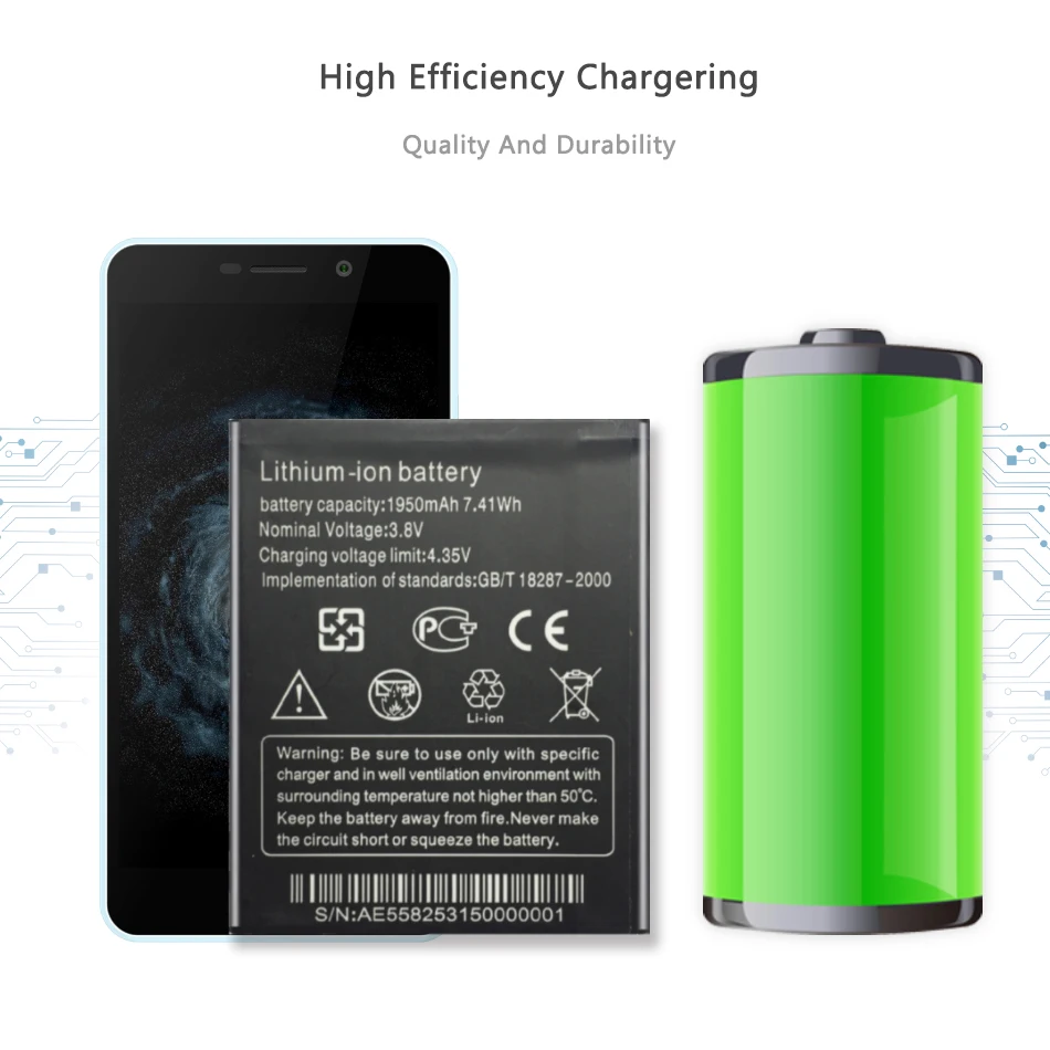 Для THL T5 T5S сменный полимерный литий-ионный аккумулятор 1950mAh Для THL T5 T5S аккумулятор для мобильного телефона+ номер отслеживания