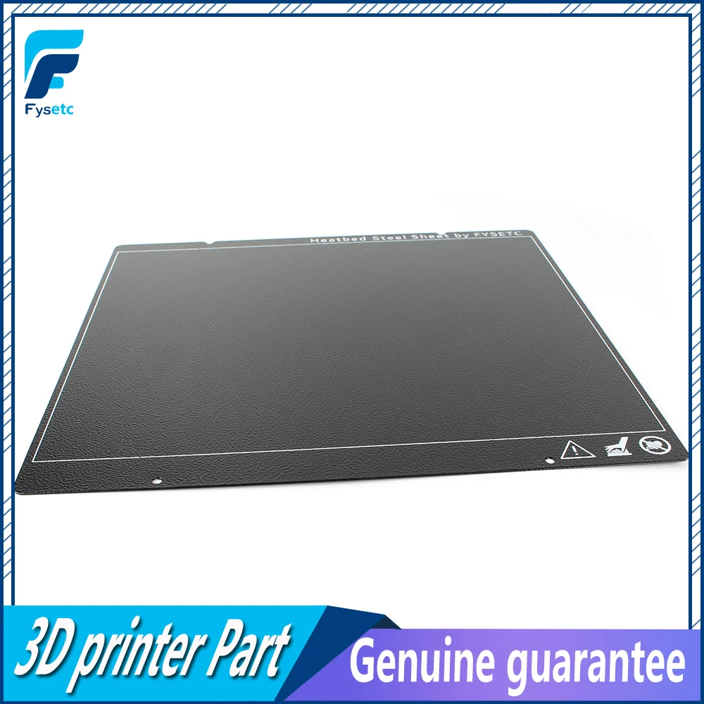 Черный двухсторонний текстурированный пружинный стальной лист Prusa i3 MK3 MK52 с