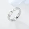 AsJerlya 2021 Modern Fashion Women Ring Trend White AAA Crystal Zircon Engagement Design Rings For Women Wedding Jewelry Gift 6
