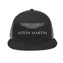 Aston-Martin-логотип-унисекс Молодежная Классическая хип-хоп шляпа шесть панелей рок Кепка