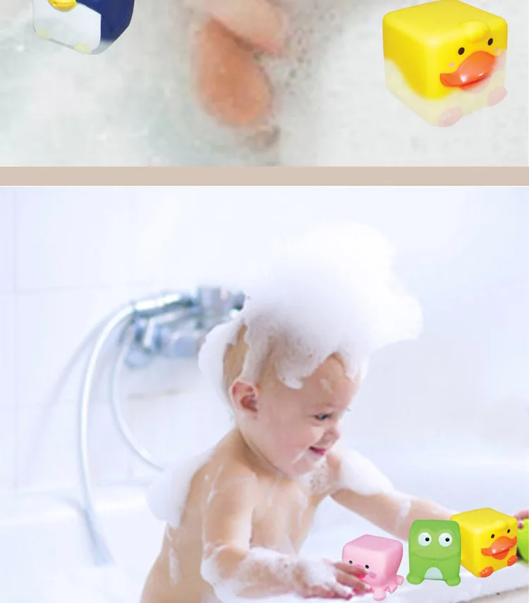 Стиль, летний детский спрей для ванны, музыкальные игрушки для воды, для ванной, для родителей и детей, интерактивные игрушки для воды, 6 шт
