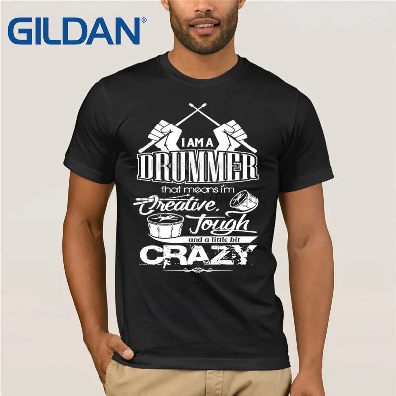 I Am A Drummer Great Gifts For Drum Player T-Shirt | Мужская одежда