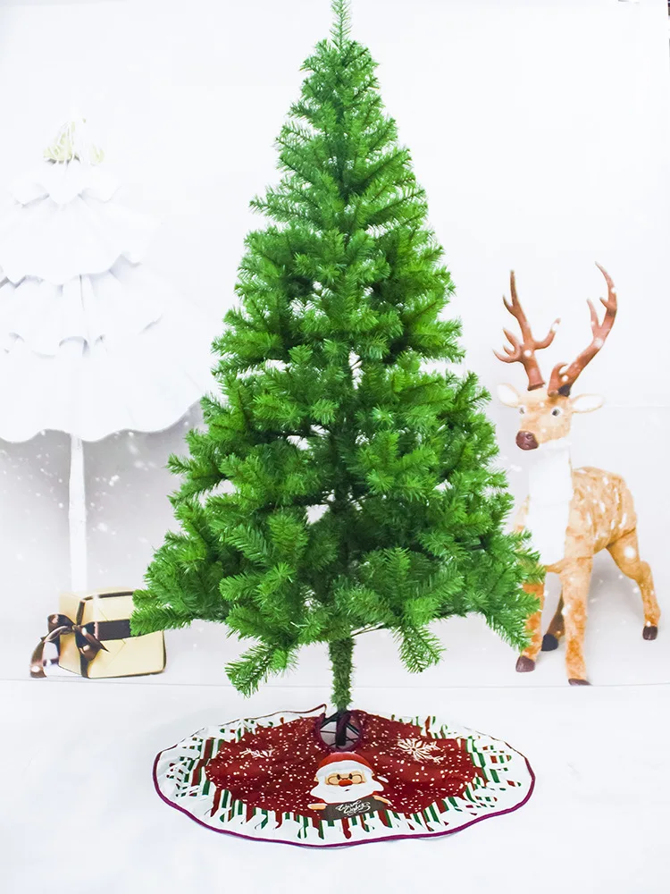 New Christmas Decorations 90cm Non-woven Fabric Cartoon Christmas Tree Skirt Creative Decoration Pendant Ornament Explosion