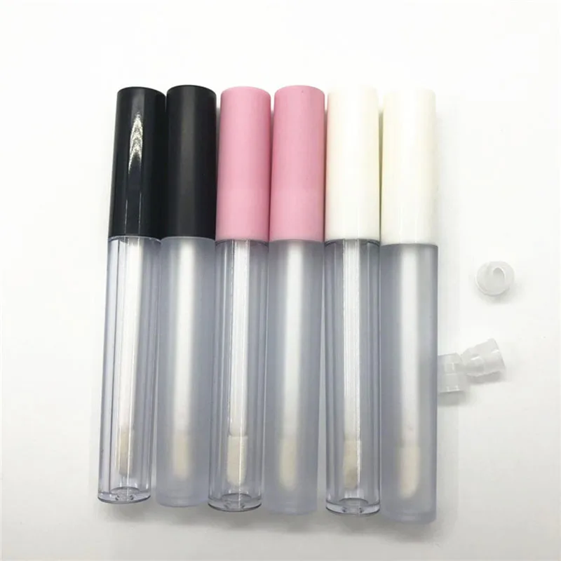 

Empty Lip Gloss Tube 3ml Sub Bottle Beauty Cosmetic Packing Container Lipstick Balm Refillable Glaze Brush