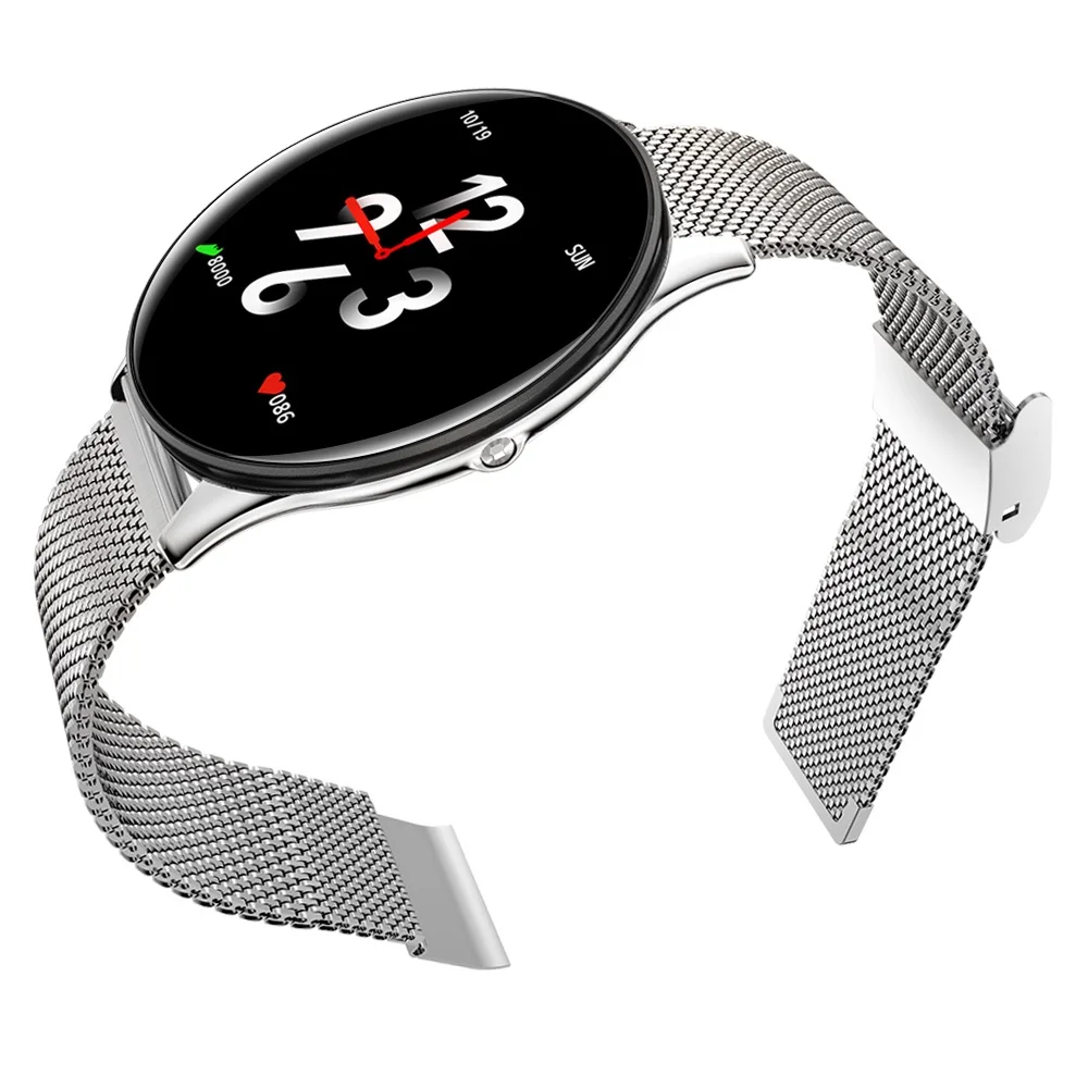 YOCUBY sports Smart Watch men IP68 Waterproof full screen Activity Fitness Tracker Heart Rate Monitor Black Smart Band SN58
