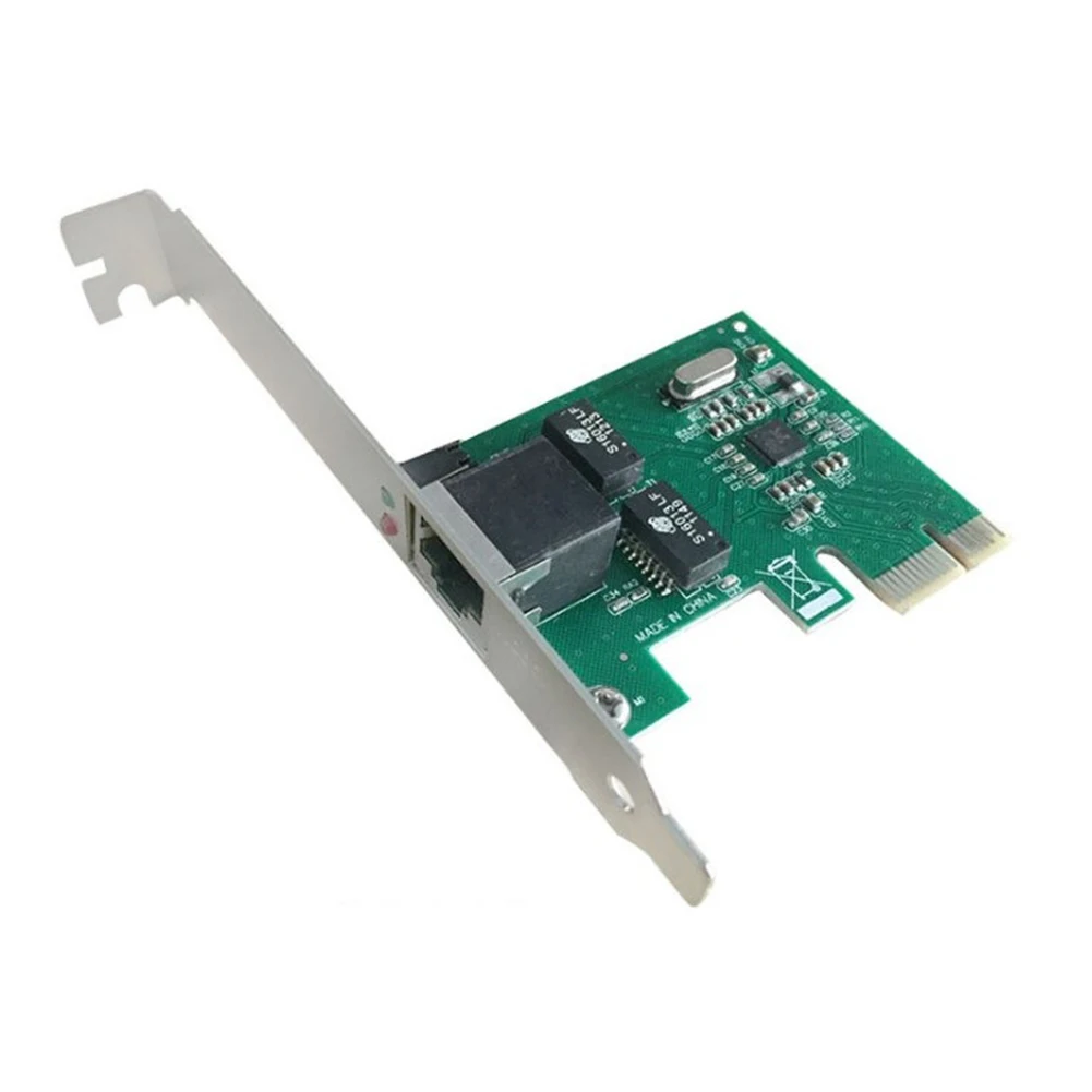 1000 м внутренние аксессуары Gigabit Ethernet Plug And Play Автоматическая коррекция сетевой карты Настольный PCI-E Express прочный