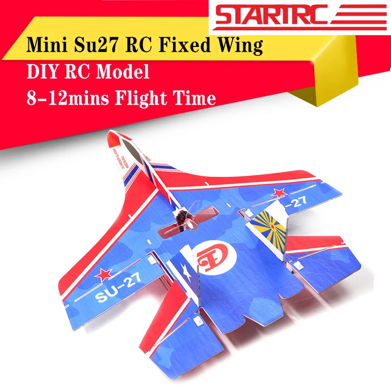 Мини Su27 RC Самолет RC самолет с фиксированным крылом с передатчиком с приемником и запасными частями для DIY RC модели