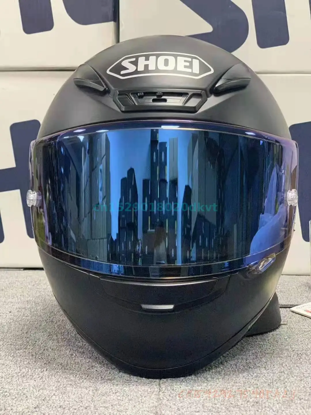 High Quality ABS SHOEI Z7 Matte Black Personality Helmet Motorcycle