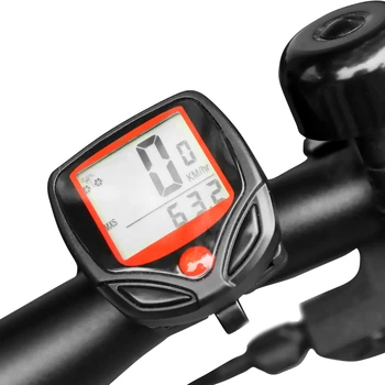 

Bike Computer With LCD Digital Display Waterproof Bicycle Odometer Speedometer Cycling Stopwatch Outdoor Cycling Stopwatch