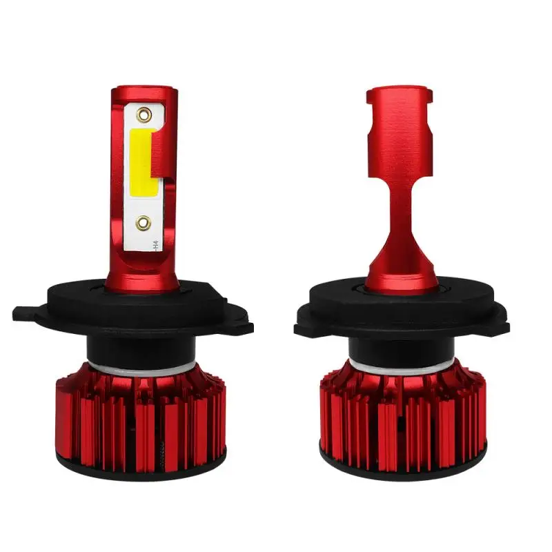 2x KINGSOFE H1/H3/H4/H7/H119005/9006 80 Вт 12000LM COB светодиодный головной светильник лампы Комплект светодиодный светильник 6000K холодный белый светильник IP68 Водонепроницаемый