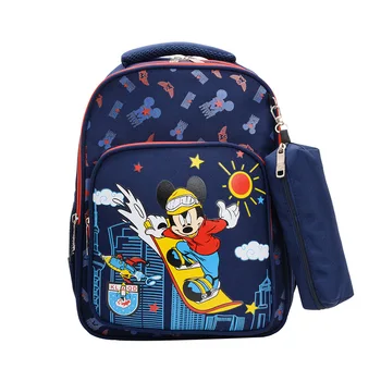 

New Fashion Mickey Schoolbag Minnie for Boys Girls baby Bag Children Backpack Cute Kindergarten Backpack kid School Bags Satchel