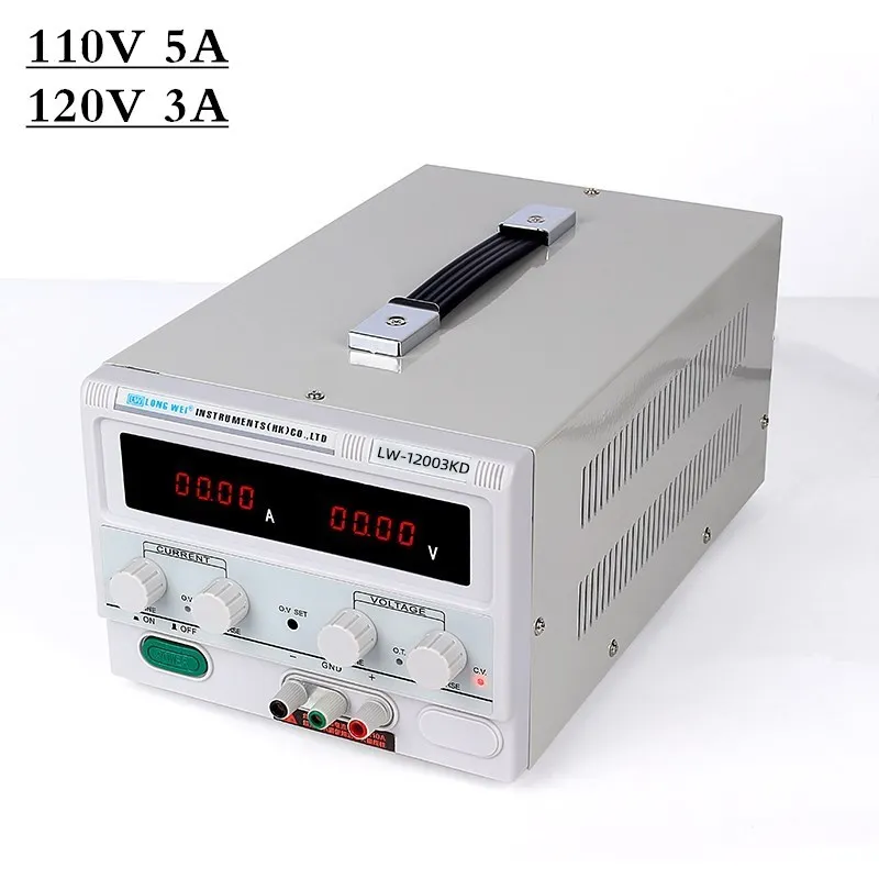 

Longwei 110V 5A Programmable Lab Power Supply Switching Voltage Regulated High-precision DC Adjustable Power Supplies 220V