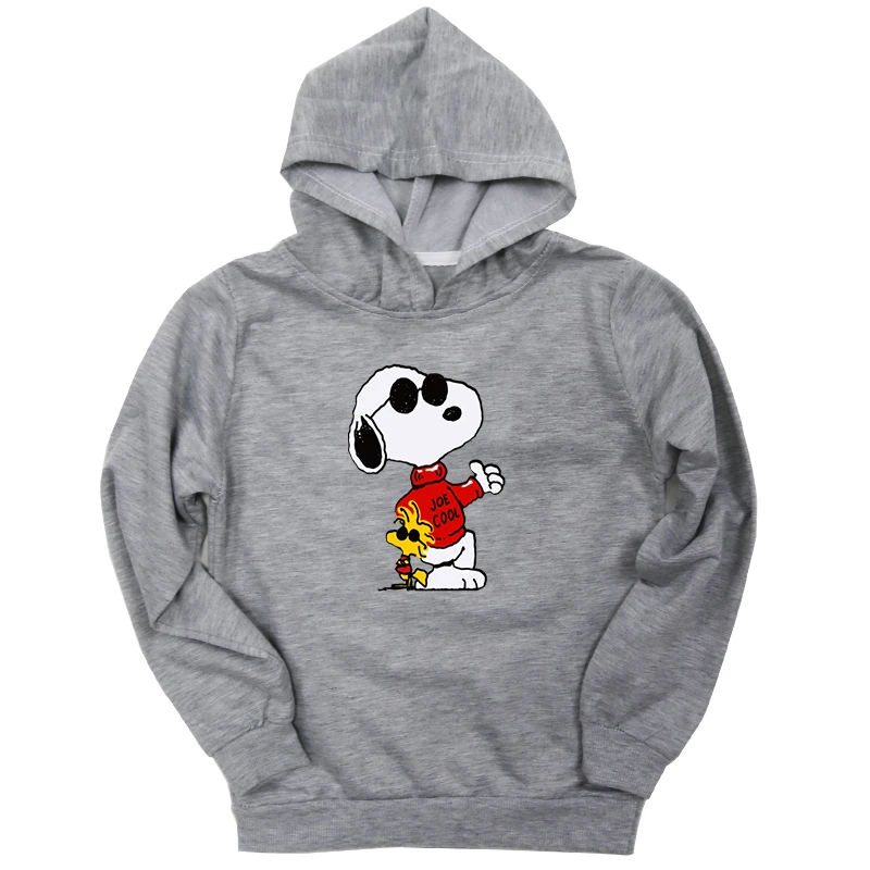 Kids Hoodies Dog Print Baby Boy Outfit Girls Sweatshirts Baby Long Sleeve Girls Top Summer Fashion Hoodies for Teens 2-14t