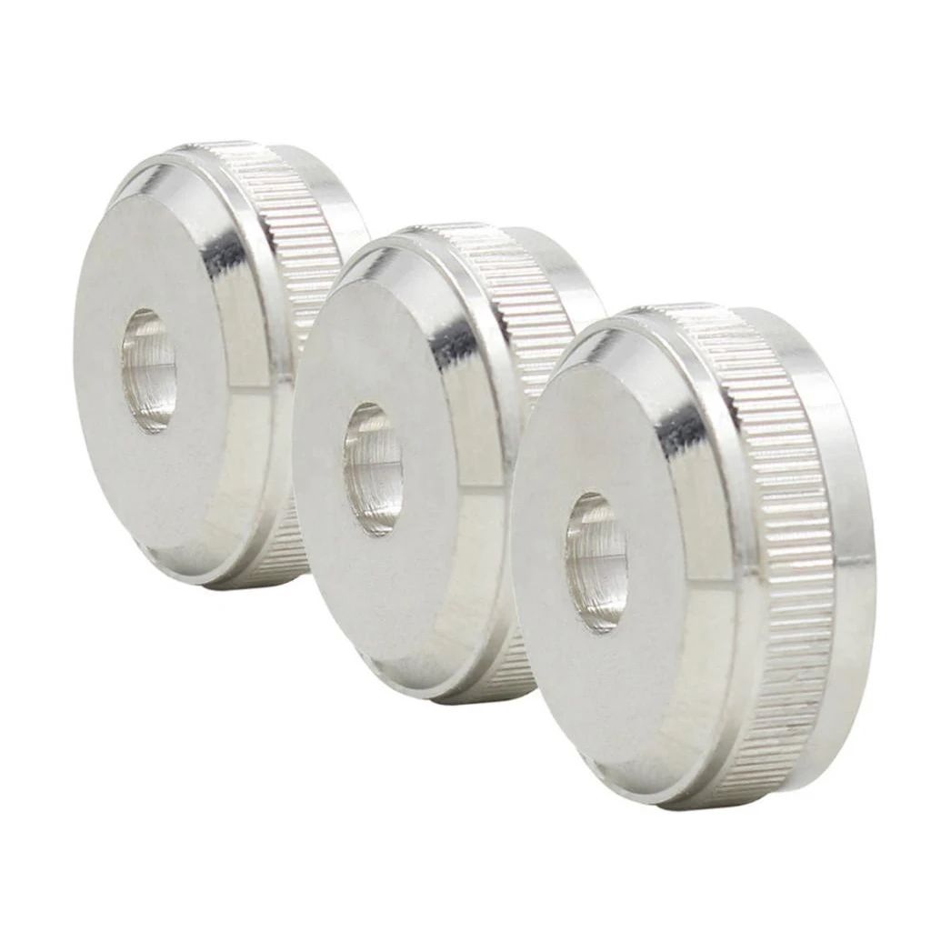 Tooyful Set of 3 Trumpet Repairing Parts Bottom Screws Nuts for Trumpet Parts
