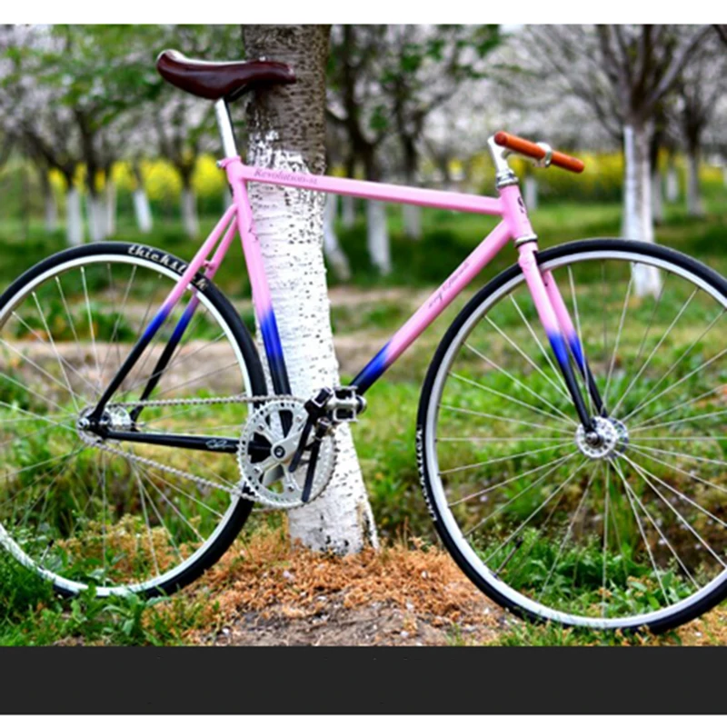 Nuovo 24.5 millimetri Personalizzato Fixie Bike Manubrio Dritto Manico  Super Light Retro Della Bici Della Pista del Accessori Pera Maniglia  Rovere|Bicycle Handlebar| - AliExpress