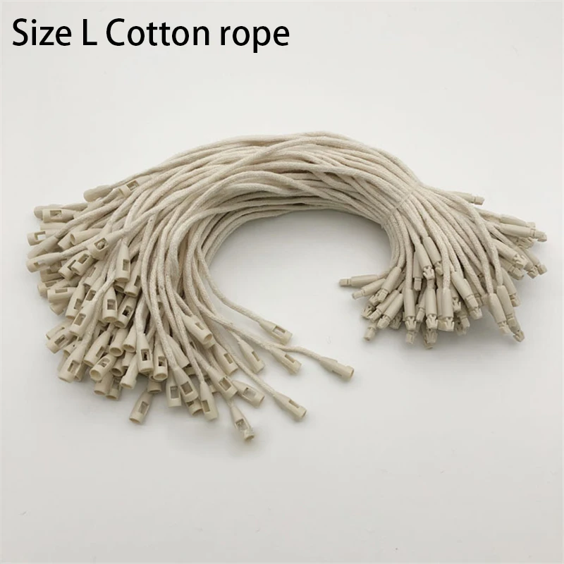 Large Bullet Clothes Cotton Tag Rope Cords Hanging Tablet For Garment Bag Tags Cards DIY Clothing Accessories 100Pcs clothing labels,garment labels