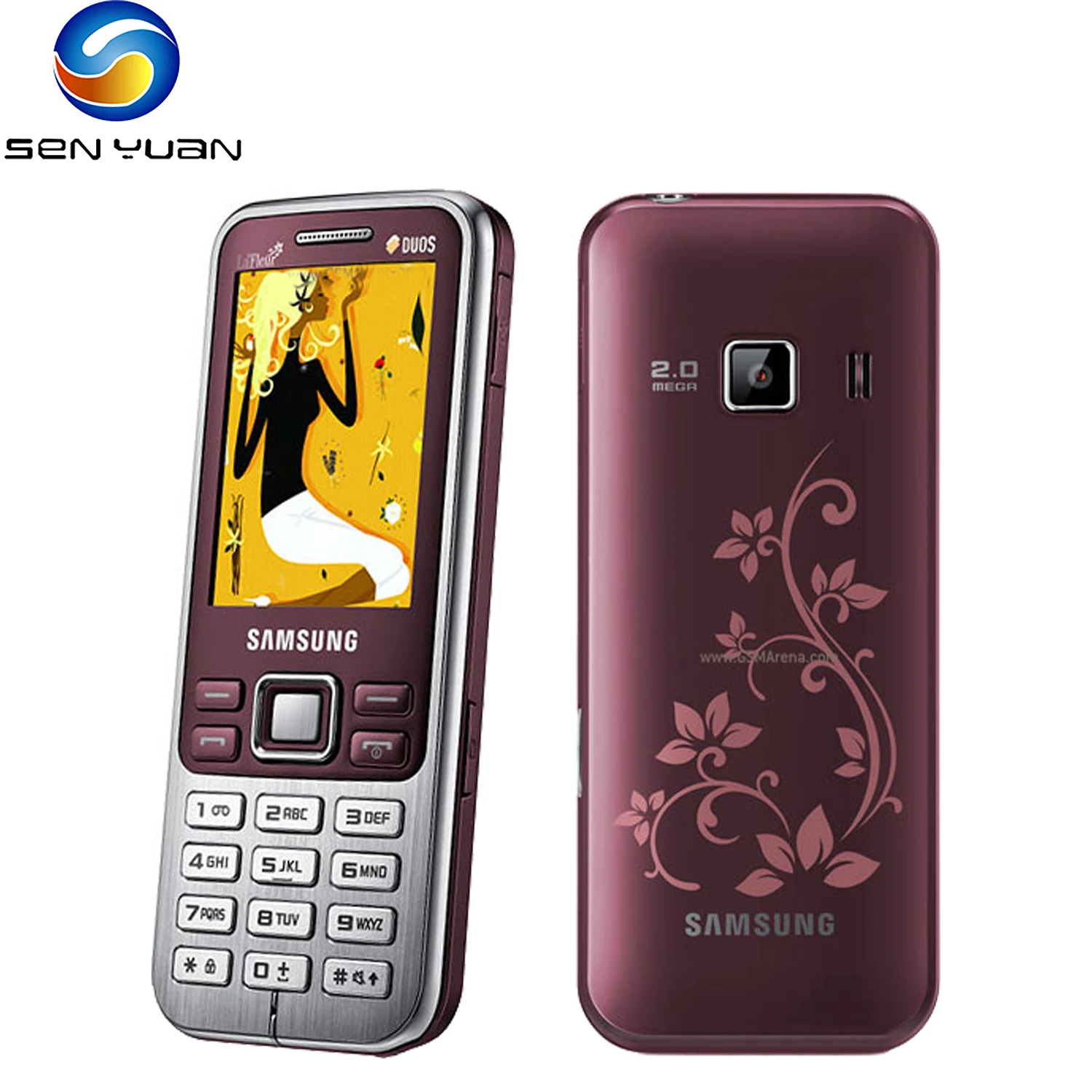 iphone 12 refurbished Original Samsung C3322 2G GSM Mobile Phone Refurbished 2.2" Display Dual SIM Card 2MP Camera FM Radio Bluetooth Cellphone iphone xr refurbished