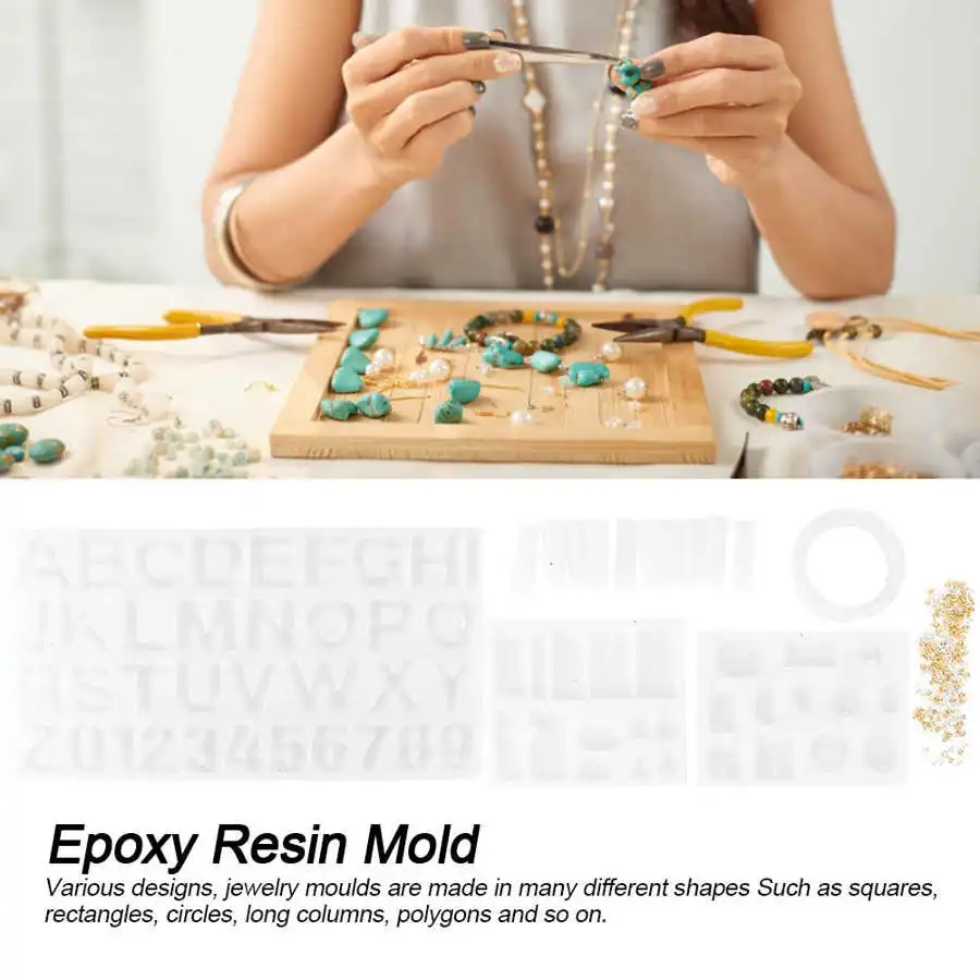 Силиконовый пресс форма для литья ювелирных изделий браслет кулон инструменты