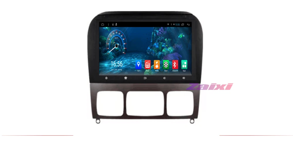 Clearance Android 2 Din Car radio Multimedia Video Player auto Stereo GPS MAP For Mercedes Benz S Class W220 1995~2005 Media Navi Navigati 1
