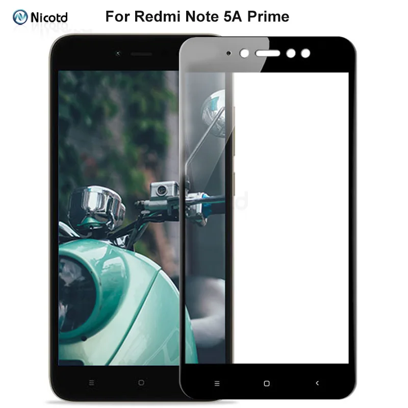 Full Cover Tempered Glass For Xiaomi Redmi Note 5 Pro Screen Protector for Redmi Note 5A Prime Protective Glass For Redmi 5 Plus — view 5