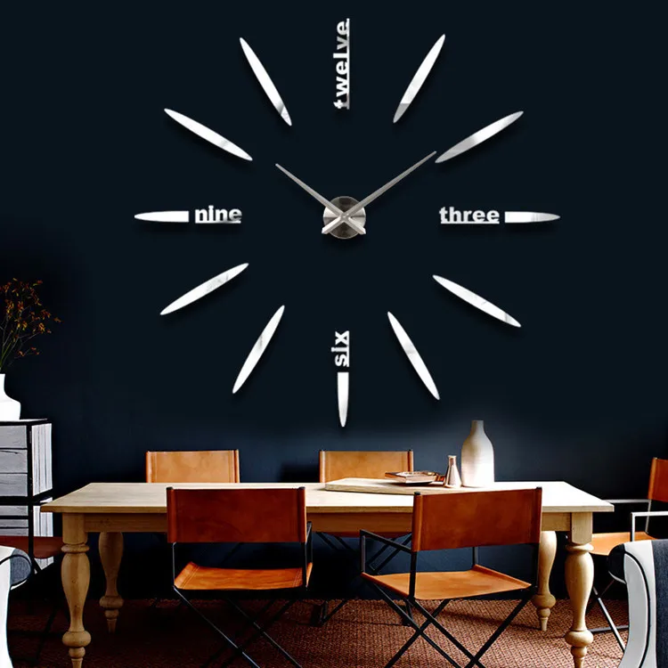 Clock Disk Pointer) Механизм солнца будет размер гостиной Оригинальность Diy настенные часы Северное Европейское украшение настенные часы - Цвет: Clock Disk Pointer)