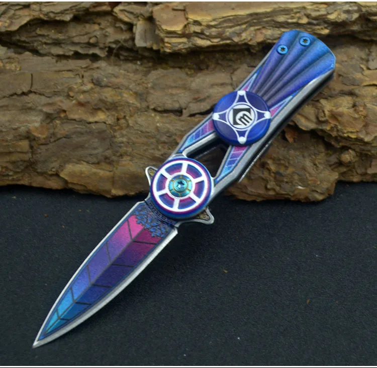 Походный нож, нож для выживания на открытом воздухе, мини-нож из нержавеющей стали для выживания, карманный нож из нержавеющей стали для гироскопа, ручные инструменты, нож