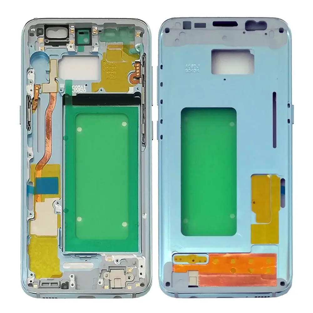 Blue Shyueda для samsung Galaxy S8 SM-G950 G950 5," передний средний ЖК-экран Корпус рамка - Цвет: Blue