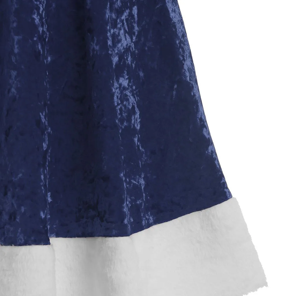 Feitong Dress Women Vestidos Christmas Patchwork Bandage Long Sleeve Sashes Asymmetric O-Neck Festival Dress платье женское