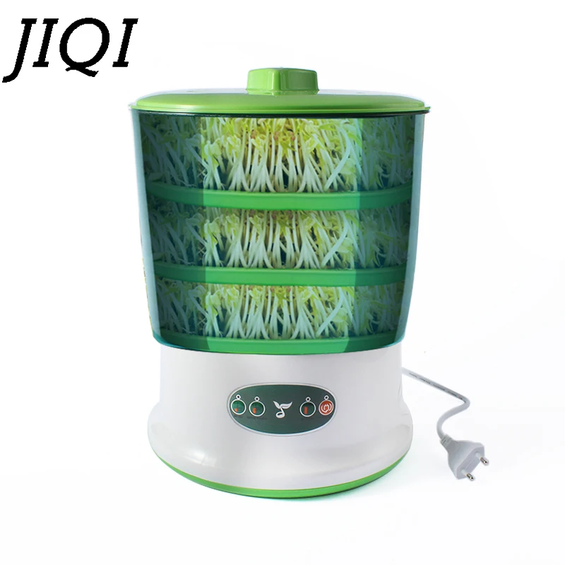 Automatic Bean Sprouts Maker Seed Germinator Vegetable Seedling Growth Bucket 