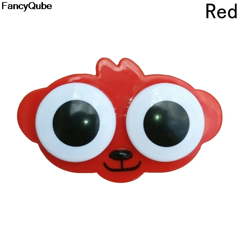 RD 1 шт. милый мультфильм 3D большие контактные линзы для глаз коробка и чехол Сова фигура лягушки контактные линзы чехол - Цвет: RD