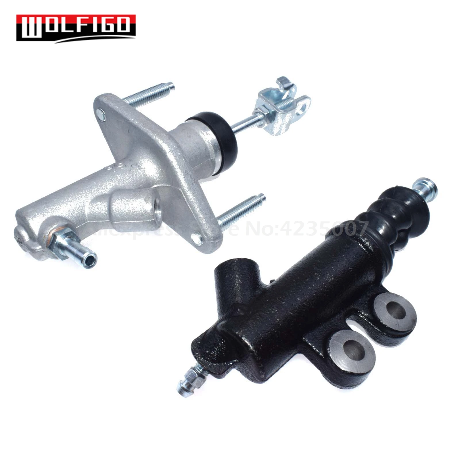 WOLFIGO 1/2 предмета в комплекте, для Honda Civic 1992-2000 Acura Integra 1994-2001 главный цилиндр сцепления и рабочий цилиндр 46920-S04-A01 46930-SR3-003