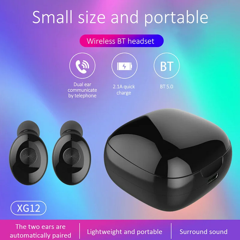 Wireless Earphones Bluetooth Headphones With Power Box For Samsung Galaxy Note 10 10+ S20 Ultra S20+ S10e S10 Plus S9 M30 A20 A6 (1)
