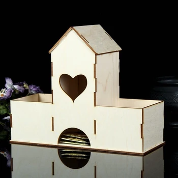 

Blank for decoupage "Tea house" Heart "with compartments 27 х 11 х 22 cm 1399577