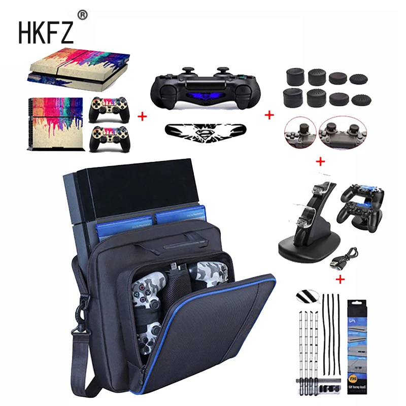 Большая Дорожная сумка для хранения PS4/тонкая защитная через плечо консоль Sony