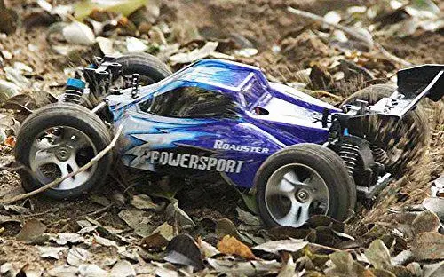 

MeterMall Wltoys A959 Vortex 1/18 2.4G 4WD Electric RC Car Off-Road Independent Suspension Buggy RTR-Blue