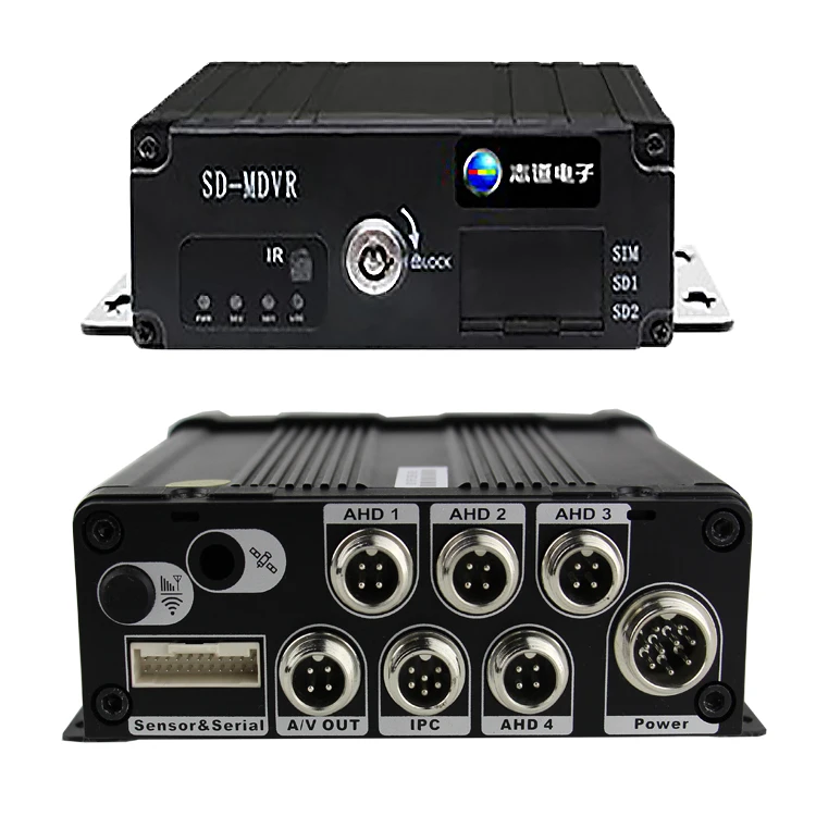 M6 боковая двойная камера DVR видео рекордер с 5 разделенным экраном Автомобильная камера система