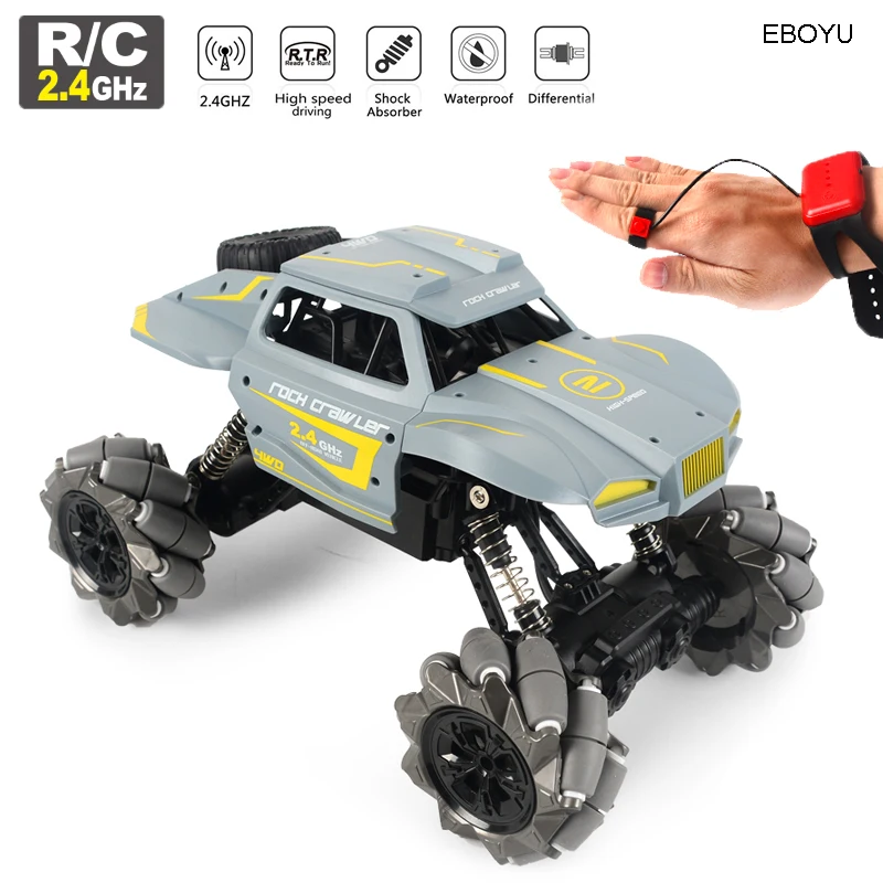 EBOYU Y-35 RC автомобиль 2 4 ГГц 4WD 1:16 внедорожник для скалолазания Crawler Дрифт альпинизма