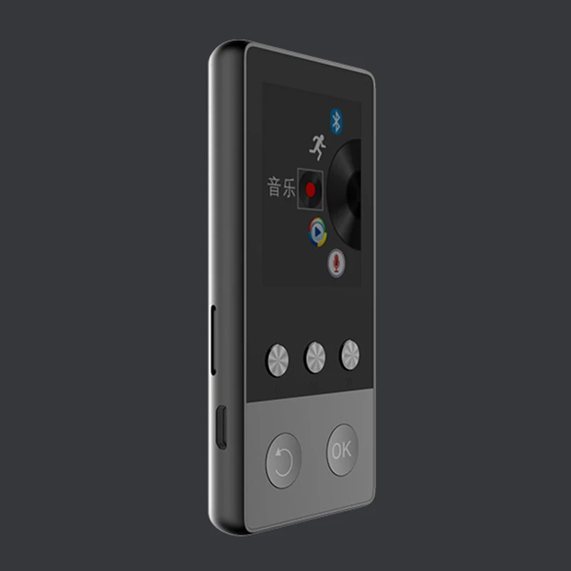 Металлический MP3-плеер Bluetooth Портативный Аудио без потерь HiFi музыкальный плеер MP4 спортивный Walkman с fm-радио, диктофон, электронная книга