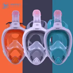 2019 Новое снаряжение для дайвинга полное лицо силикон для взрослых полная сухая небьющаяся противотуманная маска gopro очки для подводного