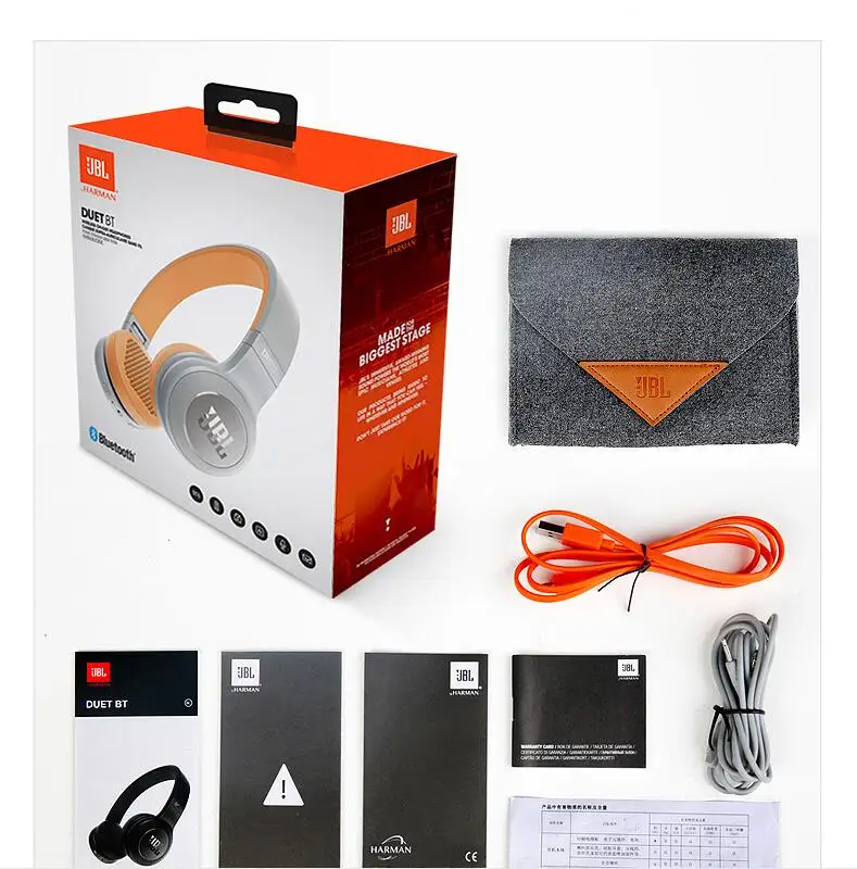 JBL Duet BT auriculares intrauditivos inalámbricos estéreo, Auriculares  deportivos con batería de 16 horas y Bluetooth|Auriculares y audífonos| -  AliExpress