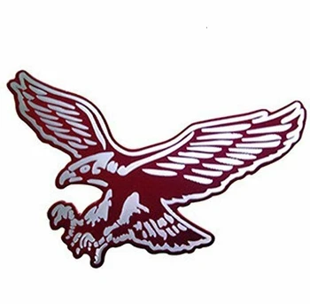 

Insignia Pegatina Águila Metalizado Adhesivo Coche Vinilo Emblema Rojo Valmoni