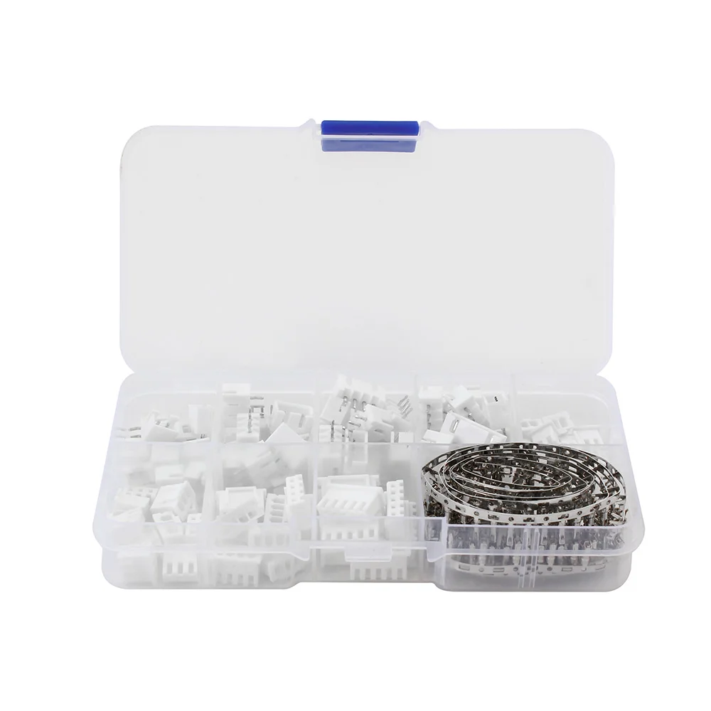 230 pces xh2.54 2p 3p 4p 5 pinos jst conector conjunto 2.54mm passo terminal kit/carcaça/pino cabeçalho fio conectores adaptador xh kits tjc3|Conectores| - AliExpress - Componentes eletrônicos