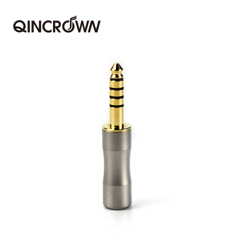 Японский Bispa 4 мм сбалансированный штекер ZX300 AWM1A WM1Z черный кирпич золотистый