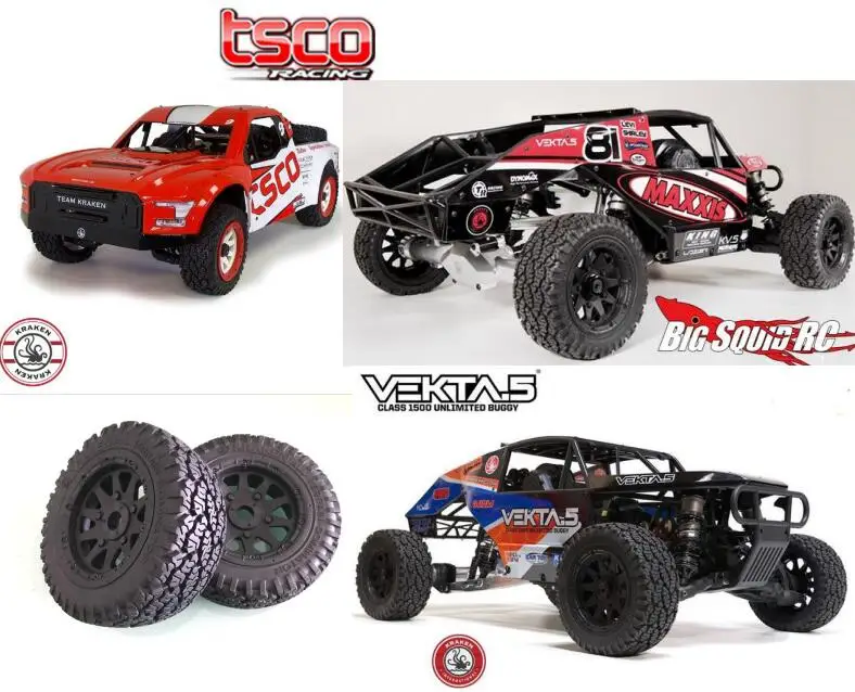 Покрышки KRAKEN Vekta.5 ARTR + колесный обод (2 шт.) Maxxis 1/5 Шкала Losi 5IVE T hpi 5sc|Детали и