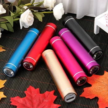 

11*2.3cm 18650 Battery DIY Power Bank Box With 3-Mode Cool Light LED Flashlight USB Charger For Smart Phone