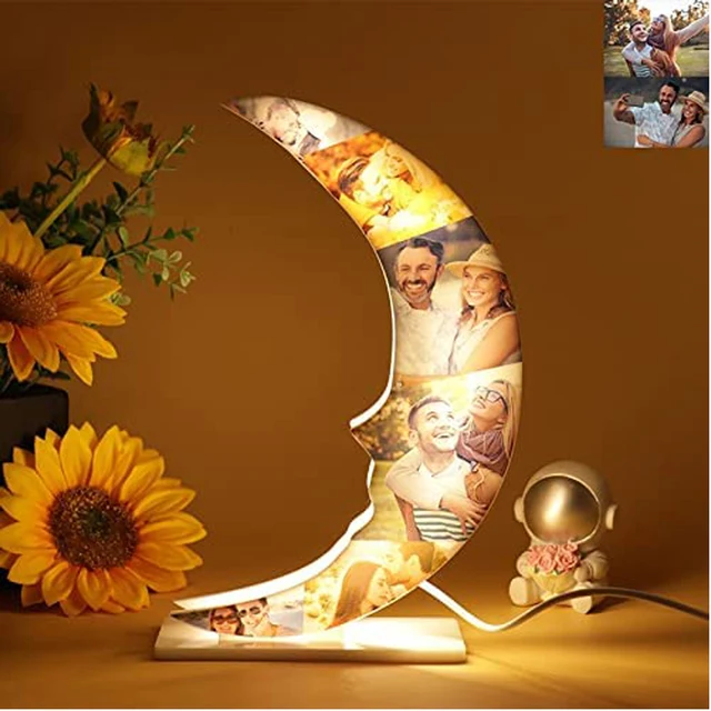 Custom Photo LED Moon Lamp 1