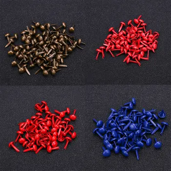 

Ballerina Nail Tips Health & Beauty Makeup Mini Brad Decorative Nails 50PCS Fake Nails Round for for Nail Tips Beauty Scrapbook