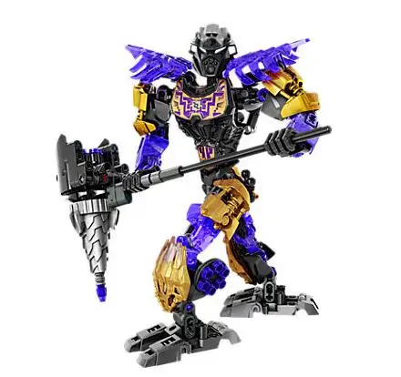 XSZ 611-2 Onua Uniter of Earth Biochemical Warrior BionicleMask светильник Строительный блок совместим с игрушками Bionicle